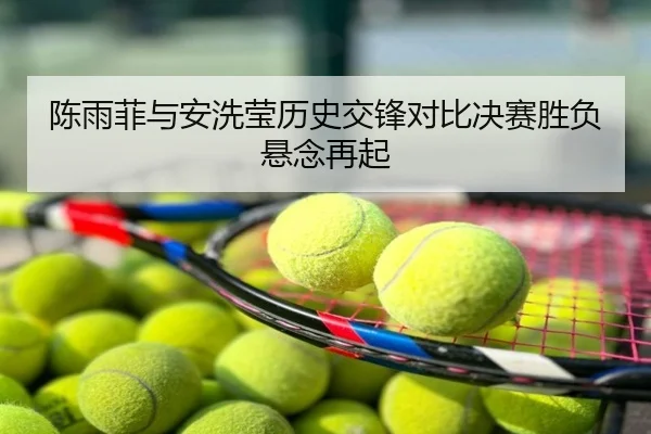 陈雨菲与安洗莹历史交锋对比决赛胜负悬念再起